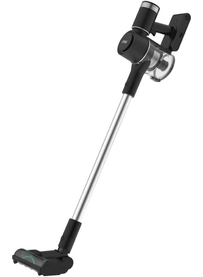 Winning Star Cordless Vacuum Cleaner - Lightweight Stick Design Motorized Head Black and Silver