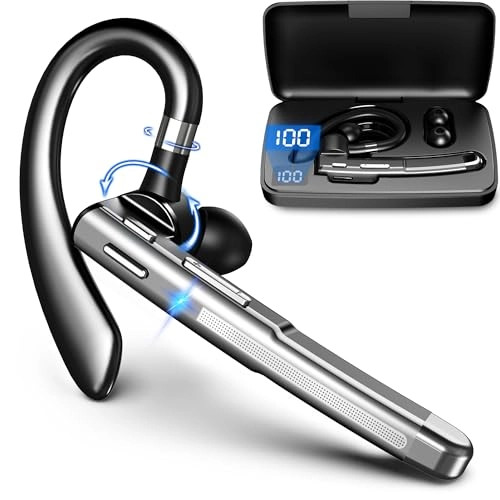 Bluetooth Earpiece V6.1 Wireless Headset