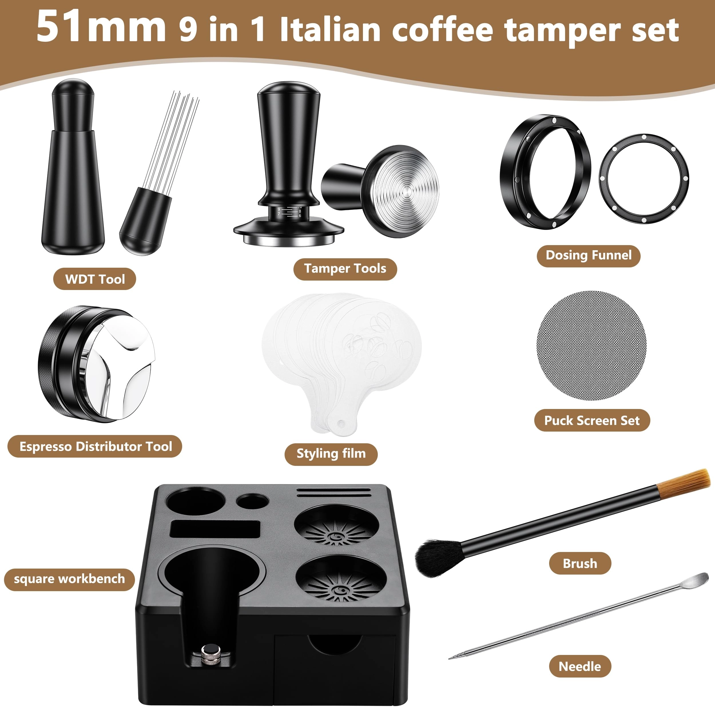 Espresso Accessories Kit Pack