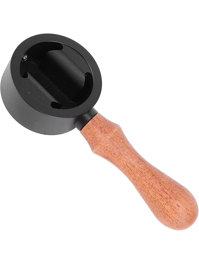 Zerodis Steam Lever Knob - Wooden Handle Black