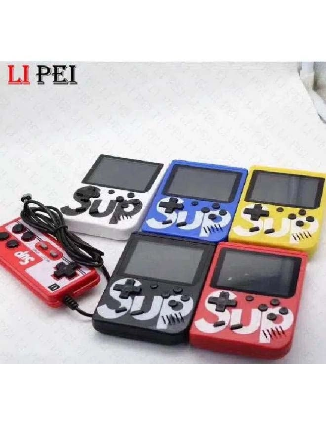 Handheld Game Console - 400 Built-in Games 3-Inch Color Screen Rechargeable Battery