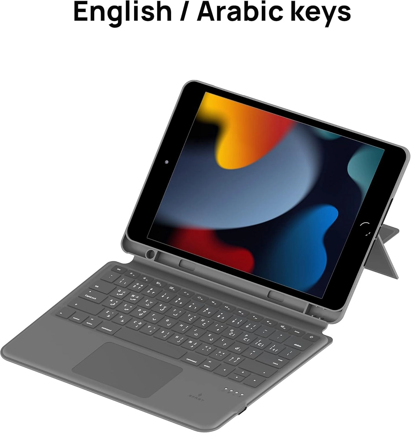 Keyboard Case with Bluetooth for iPad 10.2-inch