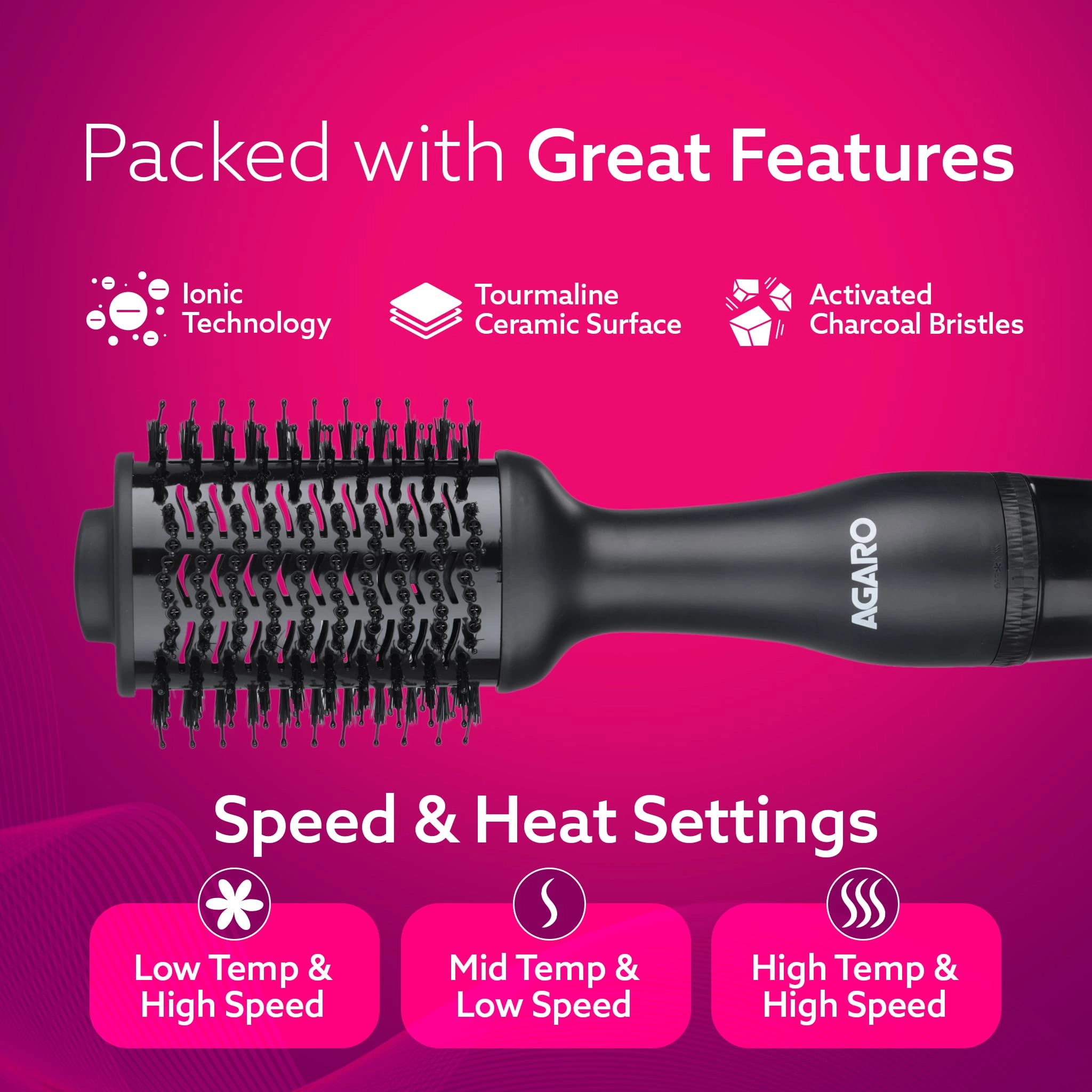 HV2179 - 1200W Ceramic Tourmaline Coating
