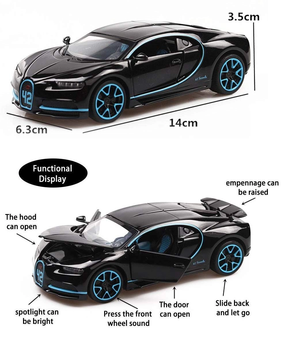 Alloy Car Model - 1 pcs