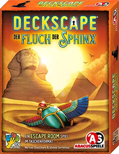 Deckscape - The Curse Of The Sphinx - Card Game (German)