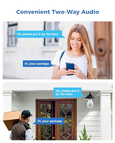 Light Bulb Security Camera 3MP Bundle