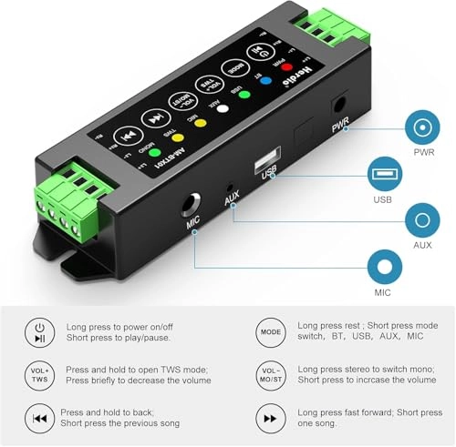 4-Channel Amplifier - 200W