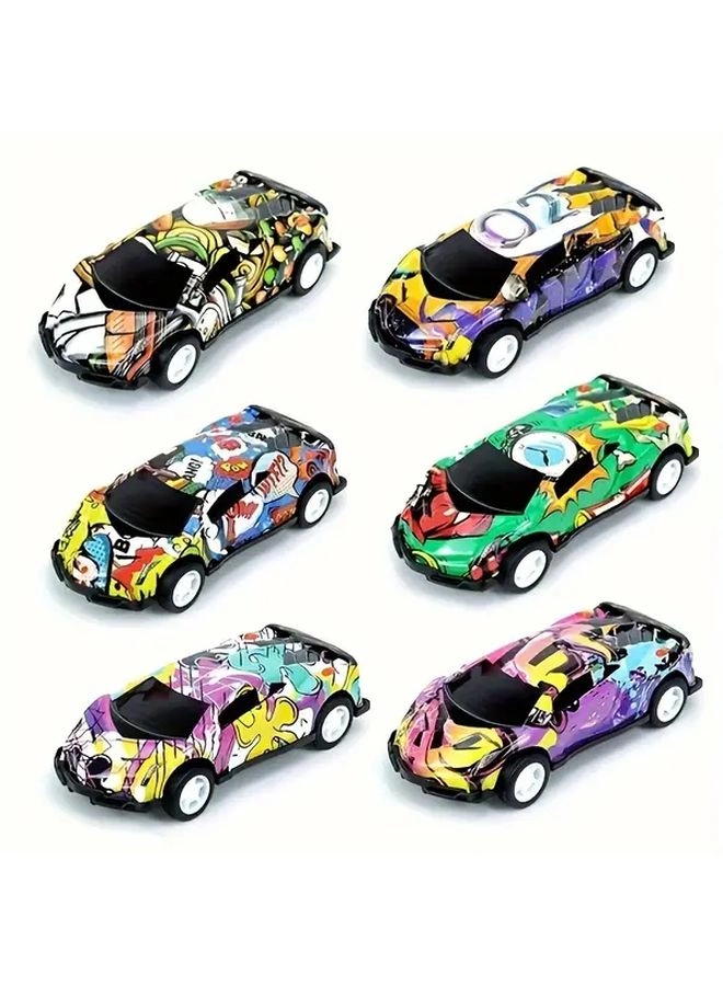 Pull Back Metal Car - 4pcs