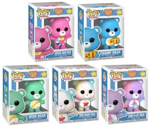 Champ Bear + Hopeful Heart Bear + Care-A-Lot bear + True Heart Bear + Wish Bear - Cartoon - 5 pcs