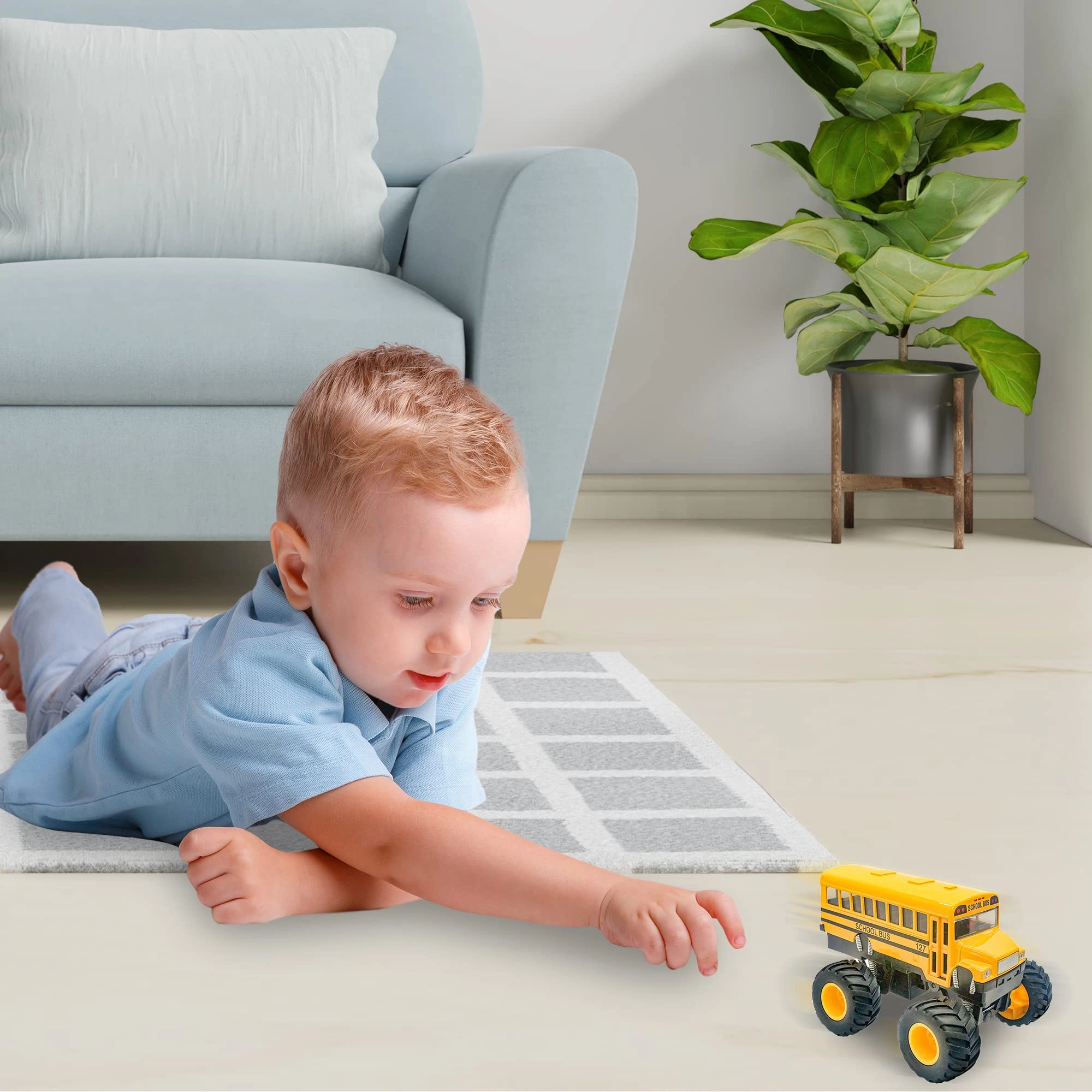 Monster School Bus - 1 pcs