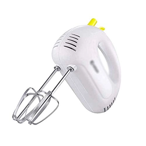 Handheld Electric Eggbeater - 5-Speed 150W Stainless Steel Whisks