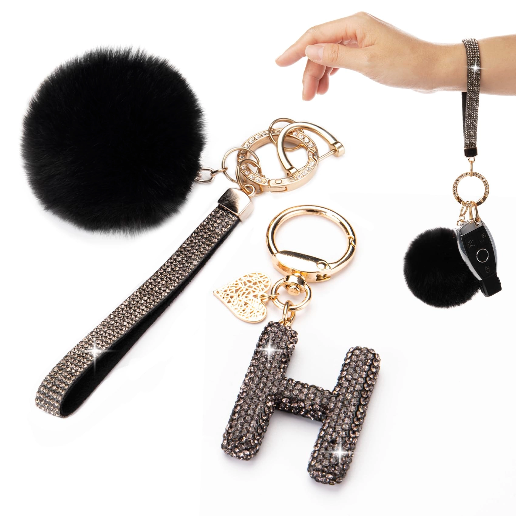 Initial Keychain - Letter