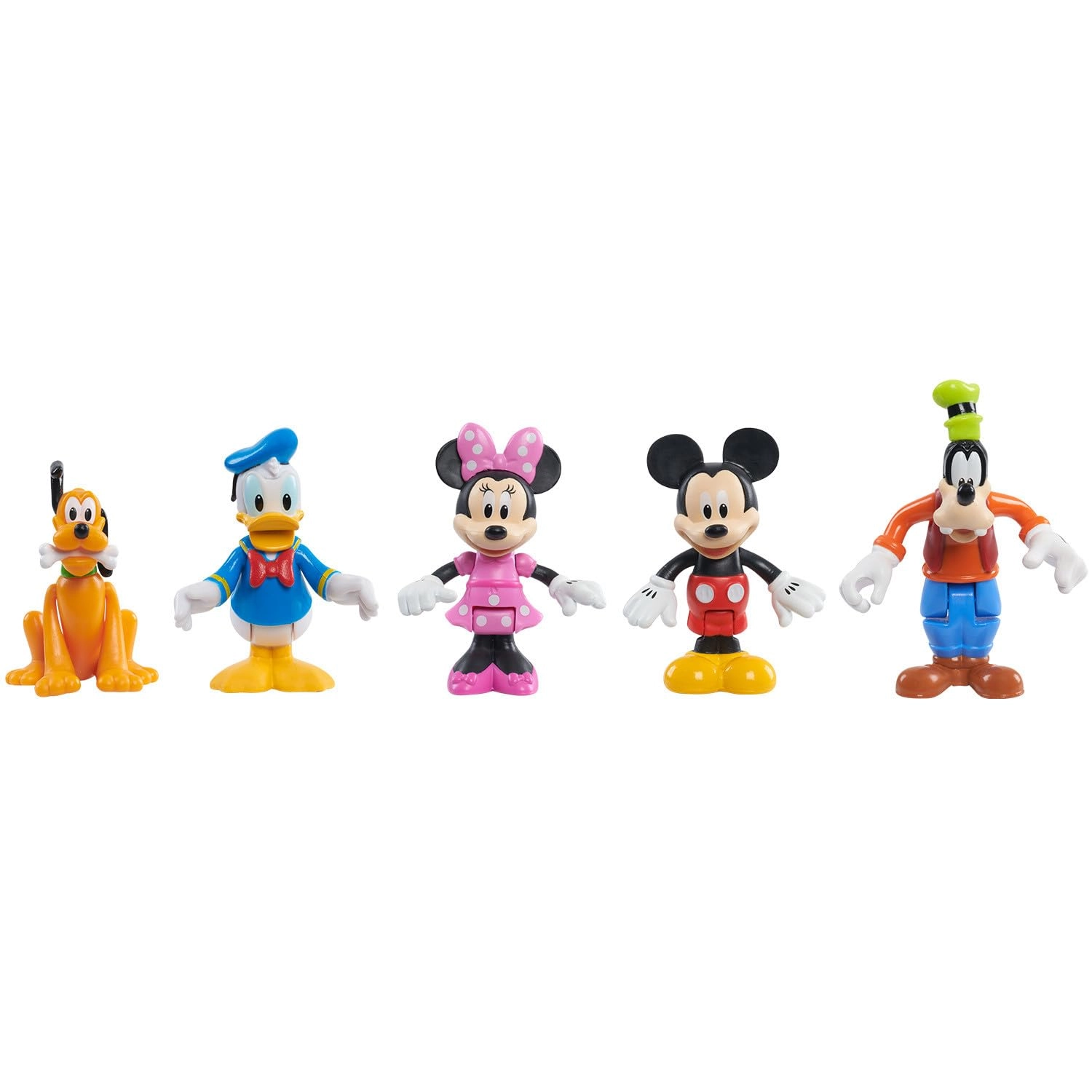 Disney Mickey Mouse Funhouse Collectible Friends Figure Set (JPL38769) 5 pcs