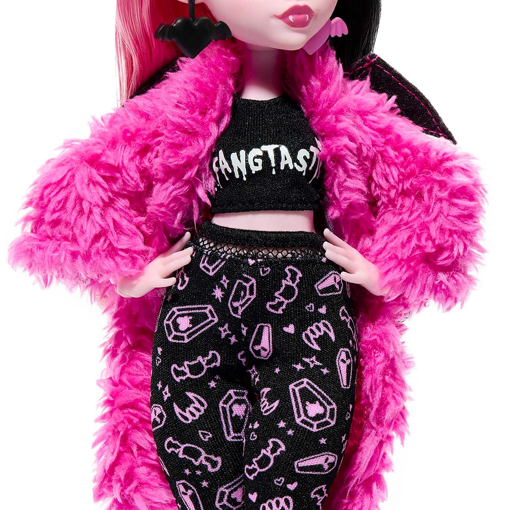 Draculaura Doll - Creepover Pet Bat