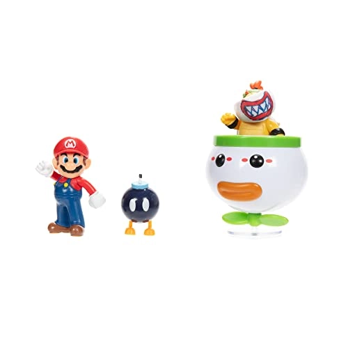 Mario + Bowser Jr. Clown Car (410314) 2 pcs