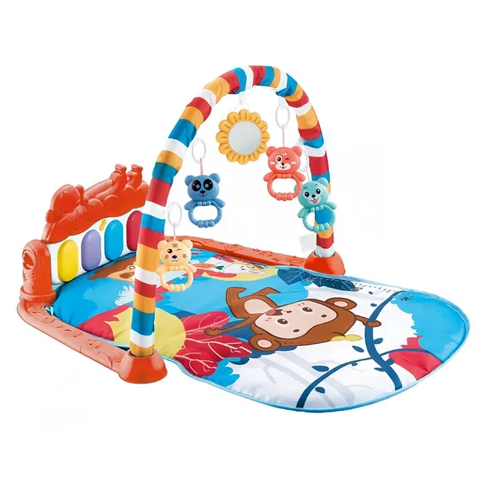 Star Babies Double-Sided Pedal Piano Activity Playmat - 0 month
