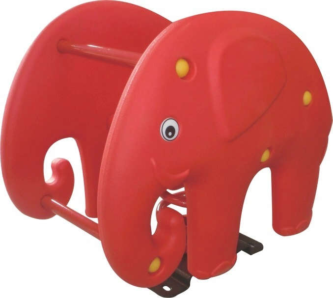 RW-15206 - Outdoor Rocking Spring SeeSaw Elephent Face 54x45x77cm