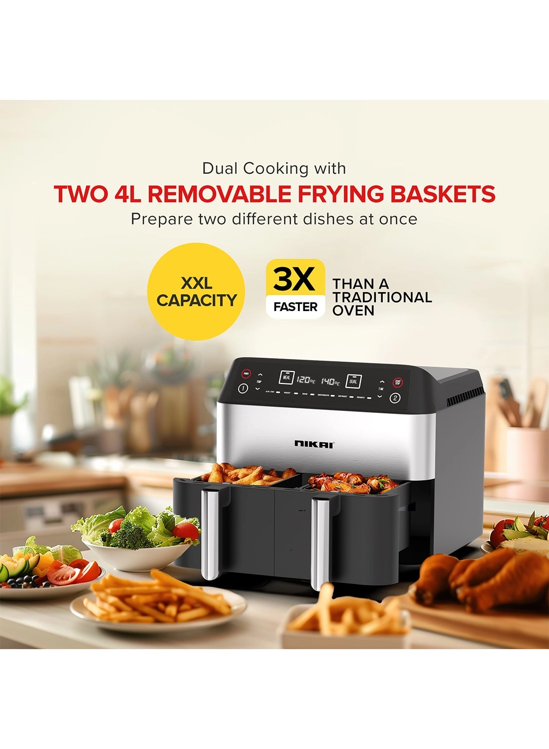 Digital Multi-Function Air Fryer NAF282D