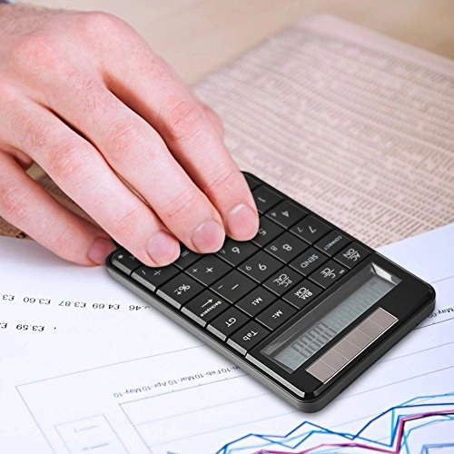 Mini 2.4G USB Wireless Numeric Keypad - 29 Keys Calculator