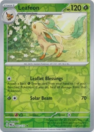 Pokémon Leafeon 005/131 - 1 pcs