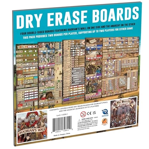 Hadrian's Wall & The Anarchy: Dry Erase Boards - 4 Double-Sided