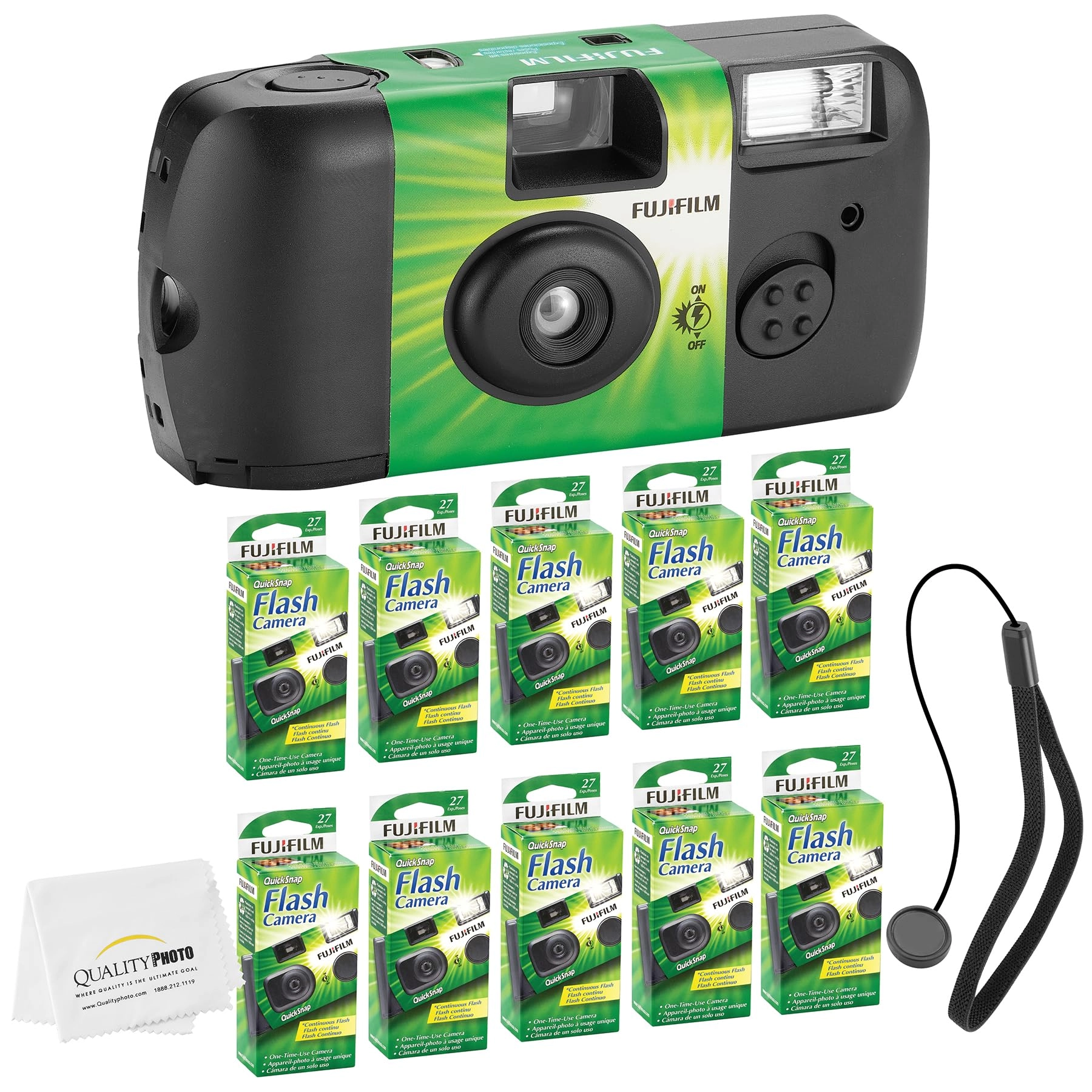 Fujifilm QuickSnap Flash 400 Bundle