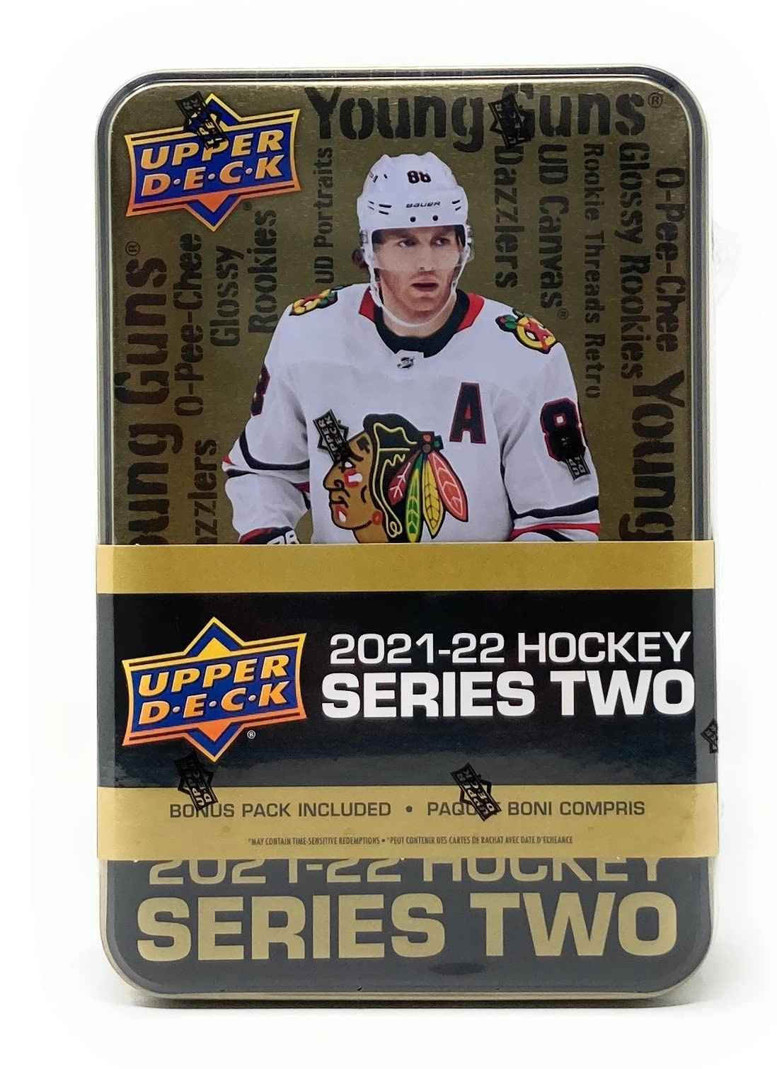 Upper Deck 2021-22 Series 2 Collector's Tin - 75pcs