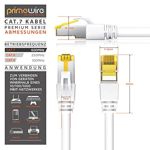 CAT 7 Network Cable - 0.5 m