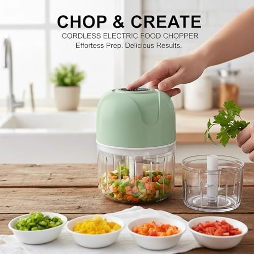 Electric Garlic Chopper - 250 Millimeters USB-powered