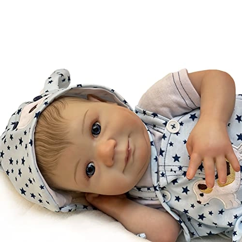 Rebirth Baby Doll - 20 Inch Vinyl Cotton Body Blue Eyes