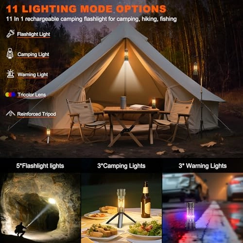 YM-A19-001 Flashlight - Green Aluminum Battery Powered