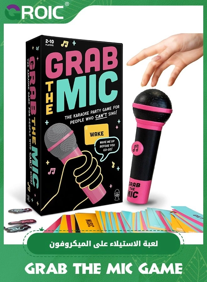 GROIC Music Grab Game - 125 Cards 250 Song Lyric 2-10 Players