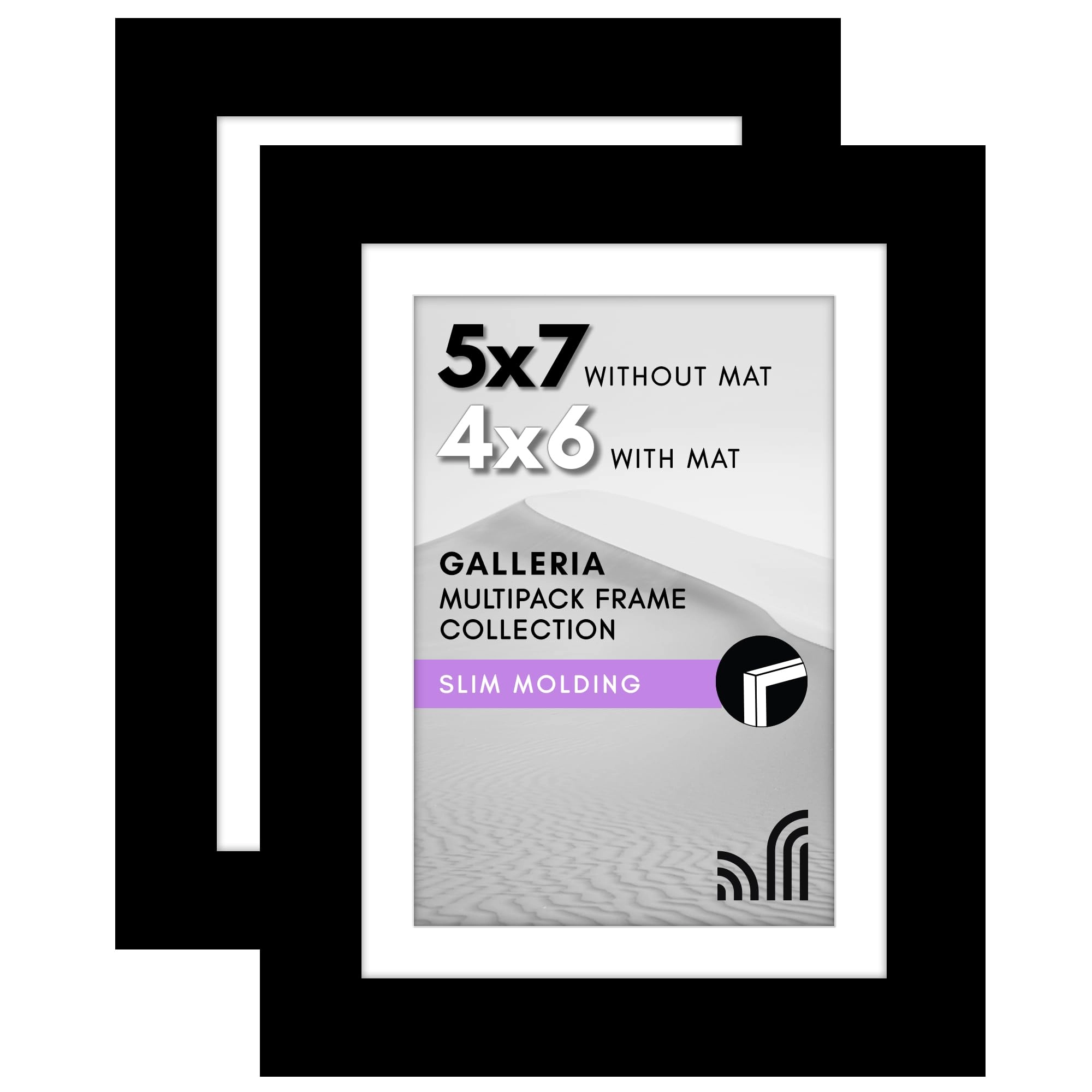 Americanflat 5x7 Picture Frame - 2.0 Count