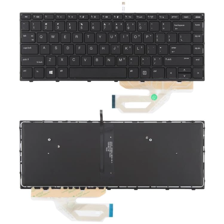 HELOIXAOL PC Laptop Parts Keyboard - US Version with Backlight
