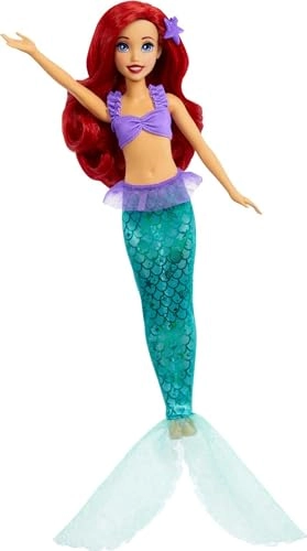 Ariel Mermaid to Princess Doll - 2-in-1 pink