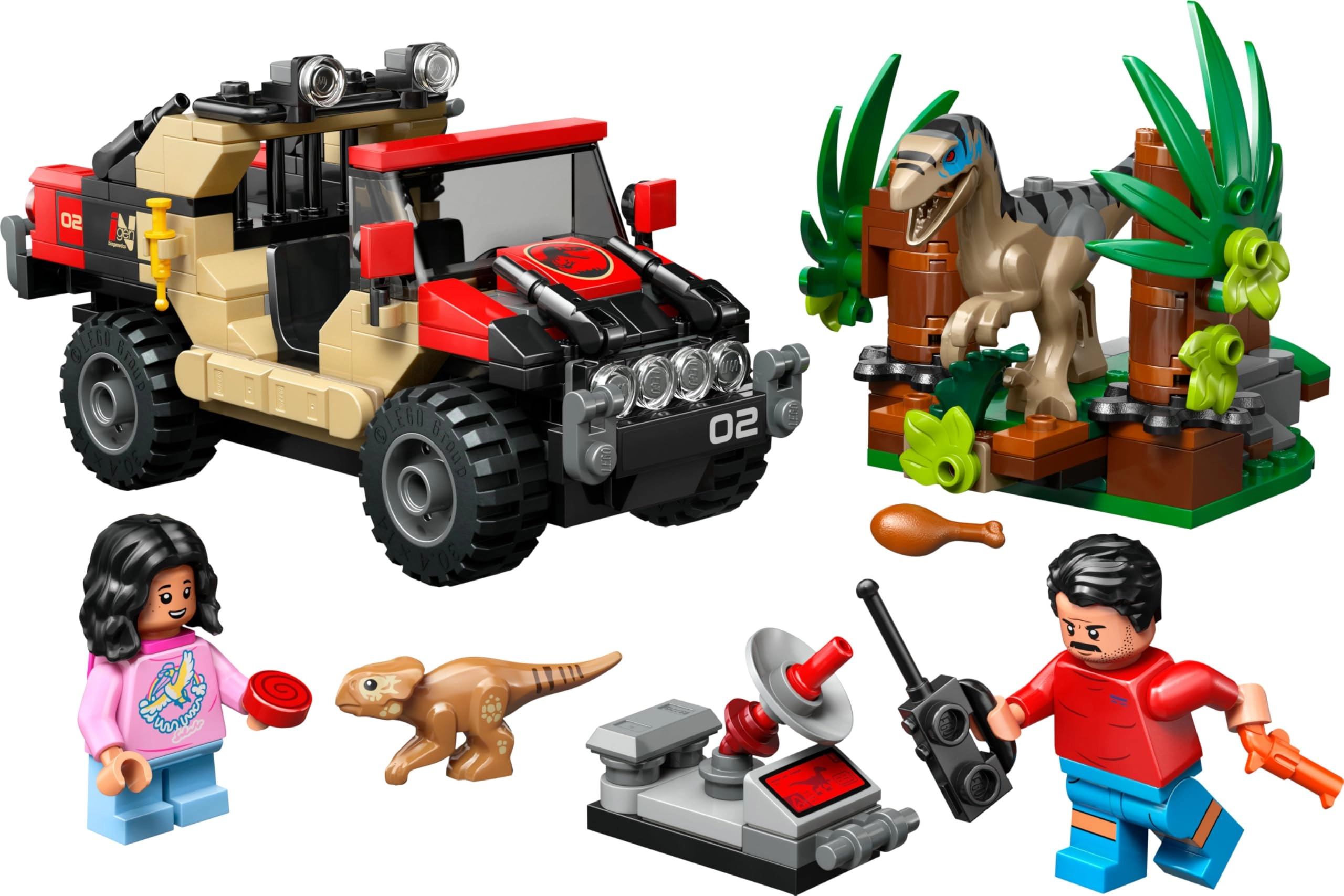Jurassic World Raptor Off-Road Escape (76972)