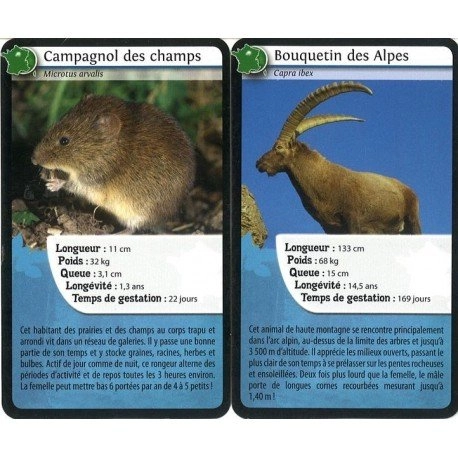 Challenges Nature: France - Card Game (French)
