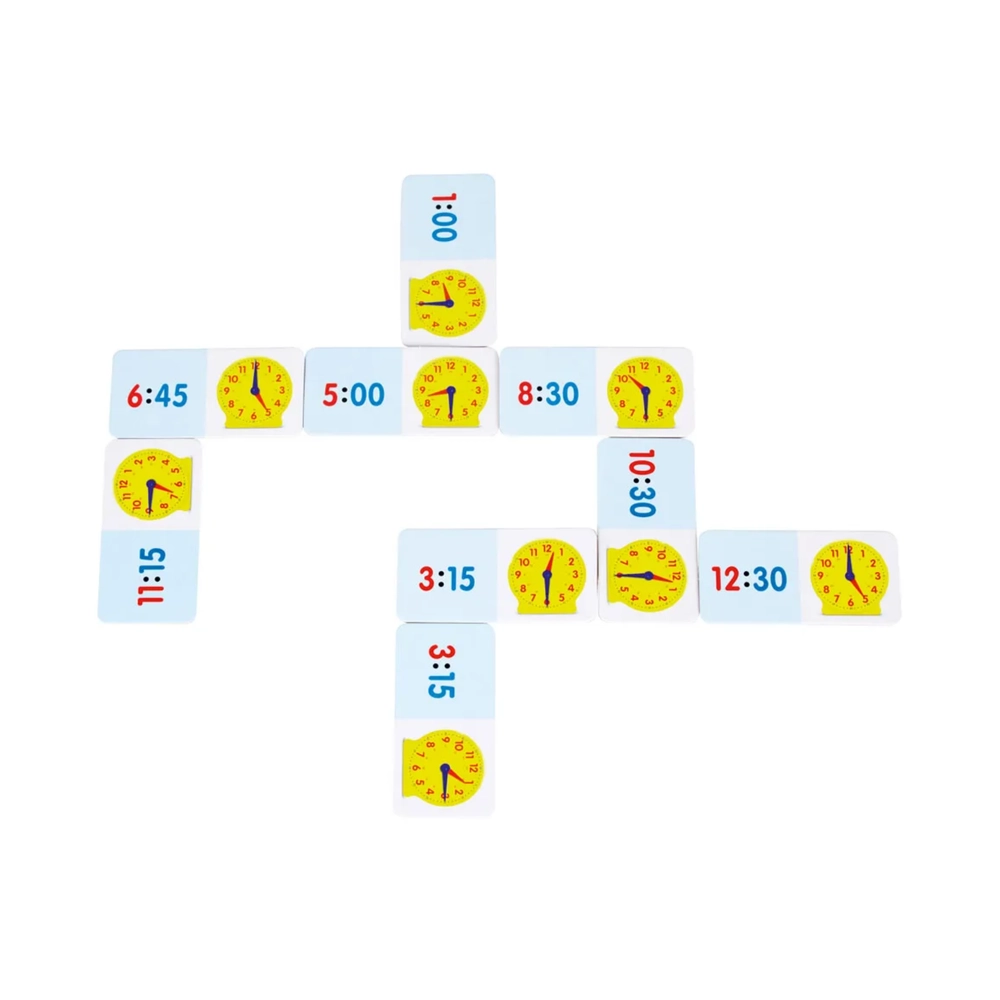 Time Dominoes - 6 years and above 36 pieces