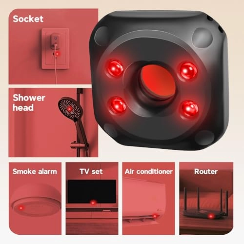 Hidden Camera Detector - 720H battery White