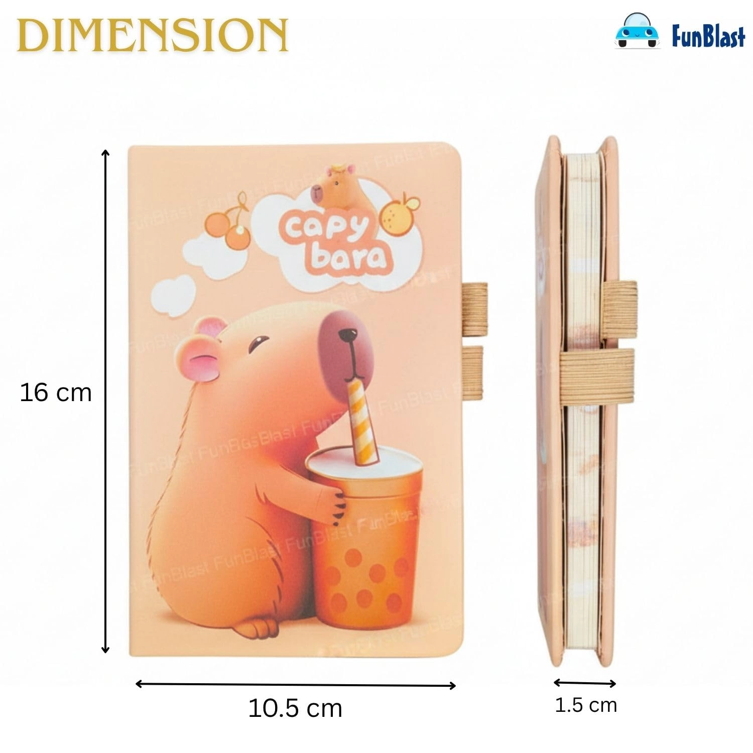 Capybara Diary for Girls