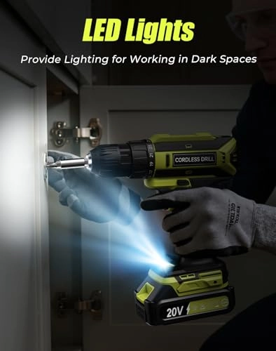 Cordless Drill Driver - 2000mAh