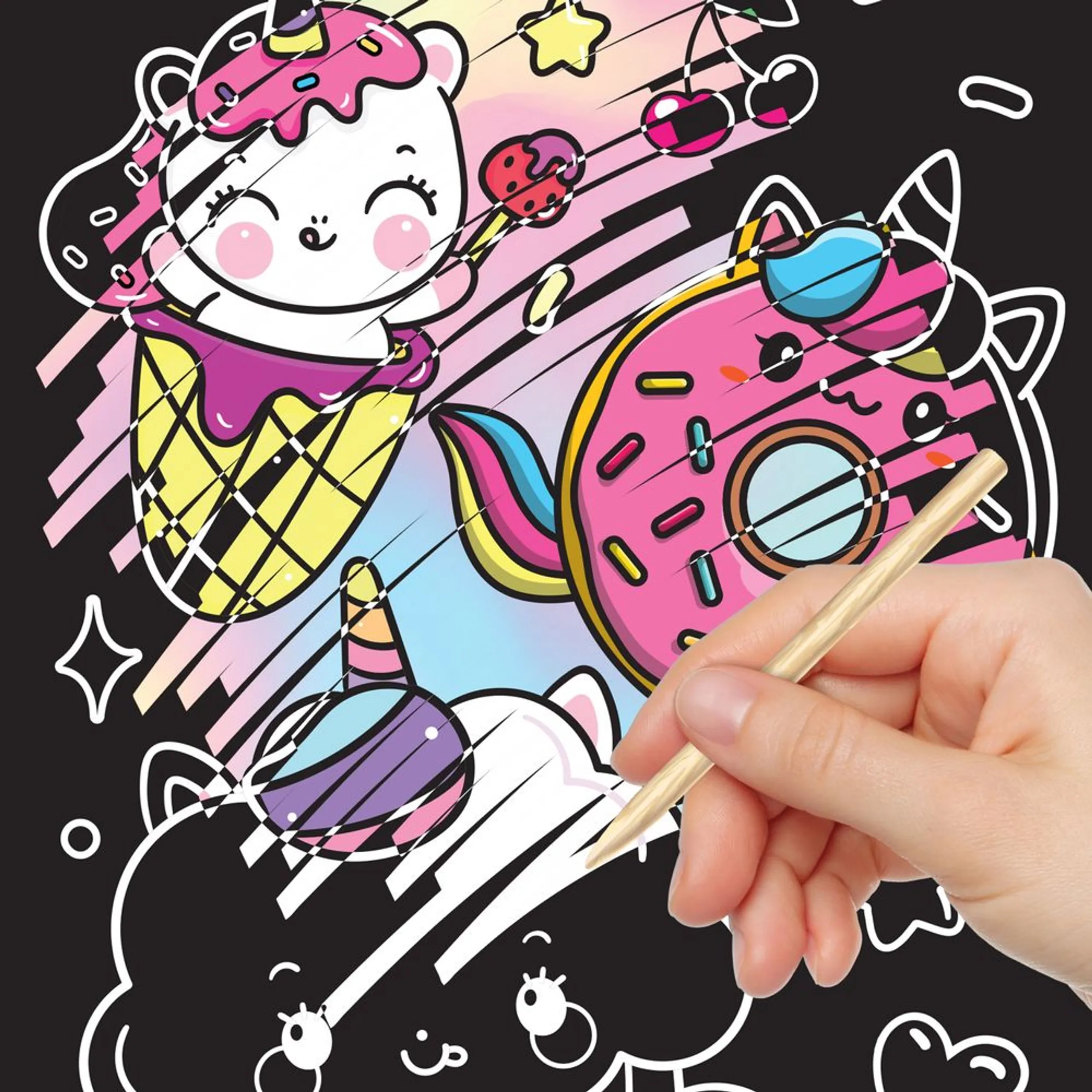 Scratch Surprise Art & Craft Activity Kit - 3+ years