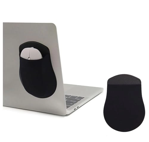 Universal Stick-On Mouse Pouch - Slim Reusable Adhesive