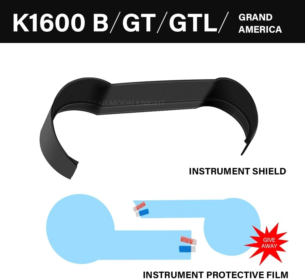 Motorcycle Instrument Sun Visor - BMW R1250RT