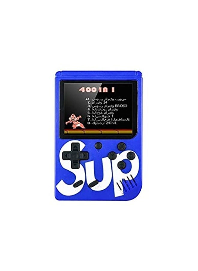 Handheld Game Console - 400 Built-in Games 3-Inch Color Screen Rechargeable Battery