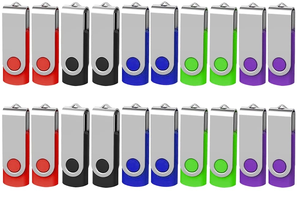20 Pack Flash Drives - 512MB