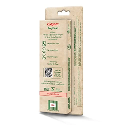 RecyClean Toothbrush - Soft 3-Piece Pack