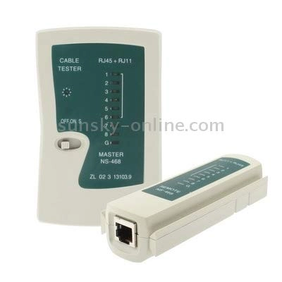 Portable professional network cable tester - RJ45 RJ11 RJ12 CAT5 U