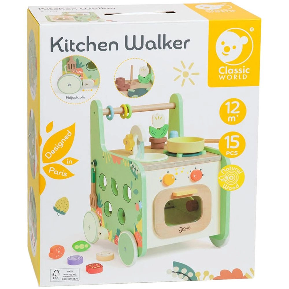 Kitchen Walker Playset - 15 Pcs 12 months+