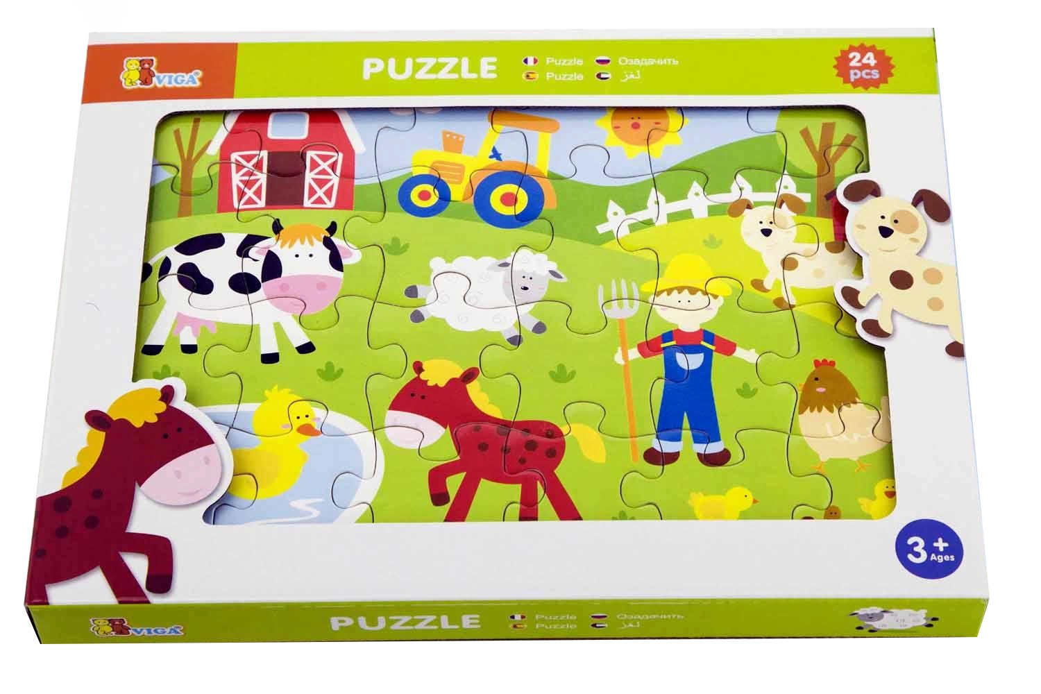 Farm Puzzle (SW-50197) - 24 pcs